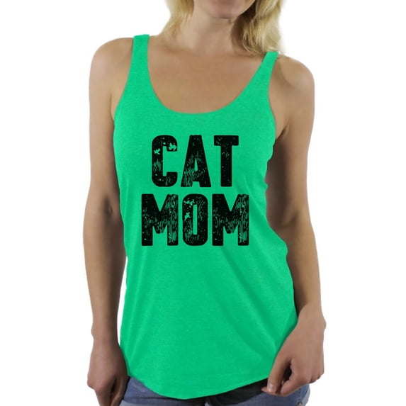 Awkward Styles Cat Mom T-Shirt Pet Mother Racerback Tank Tops