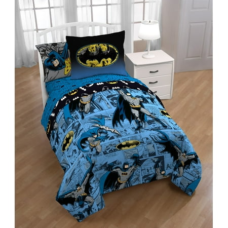 Dc Comics Batman Bedding Bed In A Bag With Bonus Tote Set Twin 5