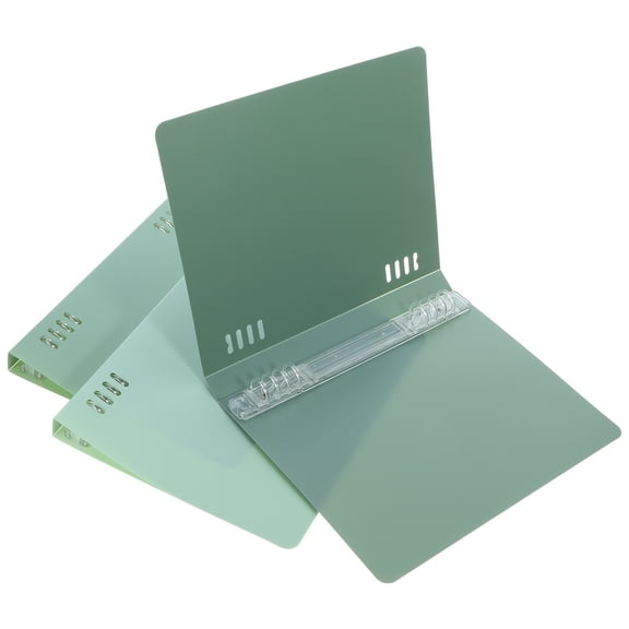REACHISE 3Pcs Loose Leaf Binder Cover Multi-use Binder Shell Refillable Notebook Shell Binder Cover