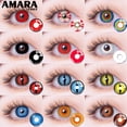 thumbnail image 2 of AMARA-lentillas de colores para disfraz, lentes de contacto para Halloween, 1 par, 2 of 4