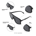 thumbnail image 3 of Lentes de Sol STEVE MADDEN Unisex x17104 Outlook Negro Filtro UV 100%, 3 of 5