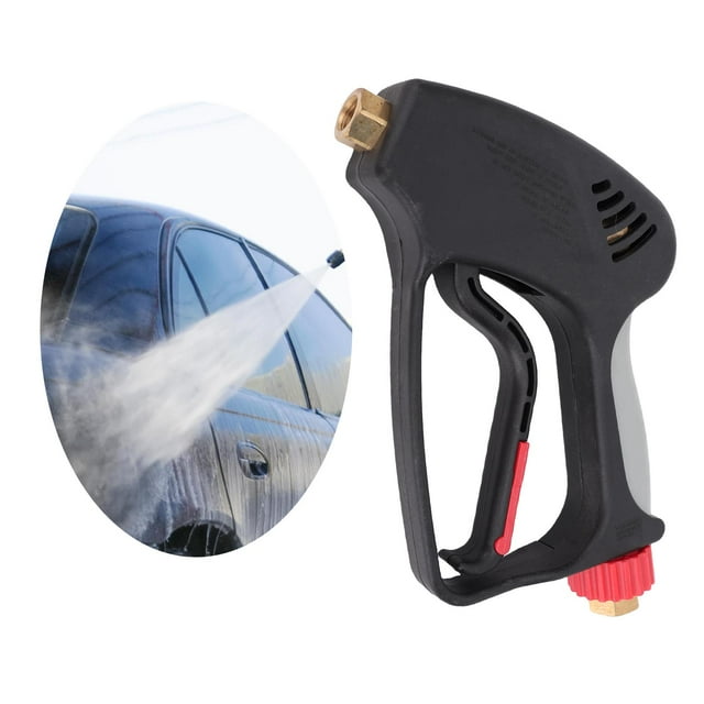Pistola de Pulverización de Lavadora de Alta Potencia, Diseño Ergonímico de Pistola Corta de Lavadora Para Automóviles