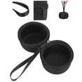 thumbnail image 4 of Bolsa de almacenamiento para altavoz estuche de transporte para altavoz negro fresco resistente a los golpes para SRS-XB12, 4 of 8