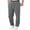 03#Gray, variant on Dwelliawo Sweatpants for Men Open Bottom Straight Leg Gym Pant Athletic Fleece Lightweight Sweatpants with Pocket Drawstring Loose Pants Black M