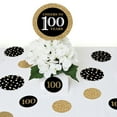 thumbnail image 6 of Big Dot of Happiness Adult 100th Birthday - Gold - Birthday Party Giant Circle Confetti - Party Decorations - Large Confetti 27 Count, 6 of 7