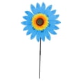 thumbnail image 2 of 36cm DIY Girasol Molino De Viento Rotador De Viento Ni?o Patio De Juegos Al Aire Libre Juguete Azul Sunnimix Juguete del molino de viento con girasol, 2 of 8