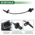 thumbnail image 4 of Unique Bargains ABS Wheel Speed Sensor ABS Sensor Anti-lock Braking System Sensor No.57470T2JH01 for Honda Accord 2014-2018 Rear Right, 4 of 7