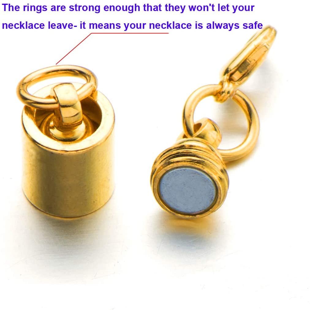 Locking Magnetic Jewelry Clasps - Magnetic Clasps - Easy Comforts