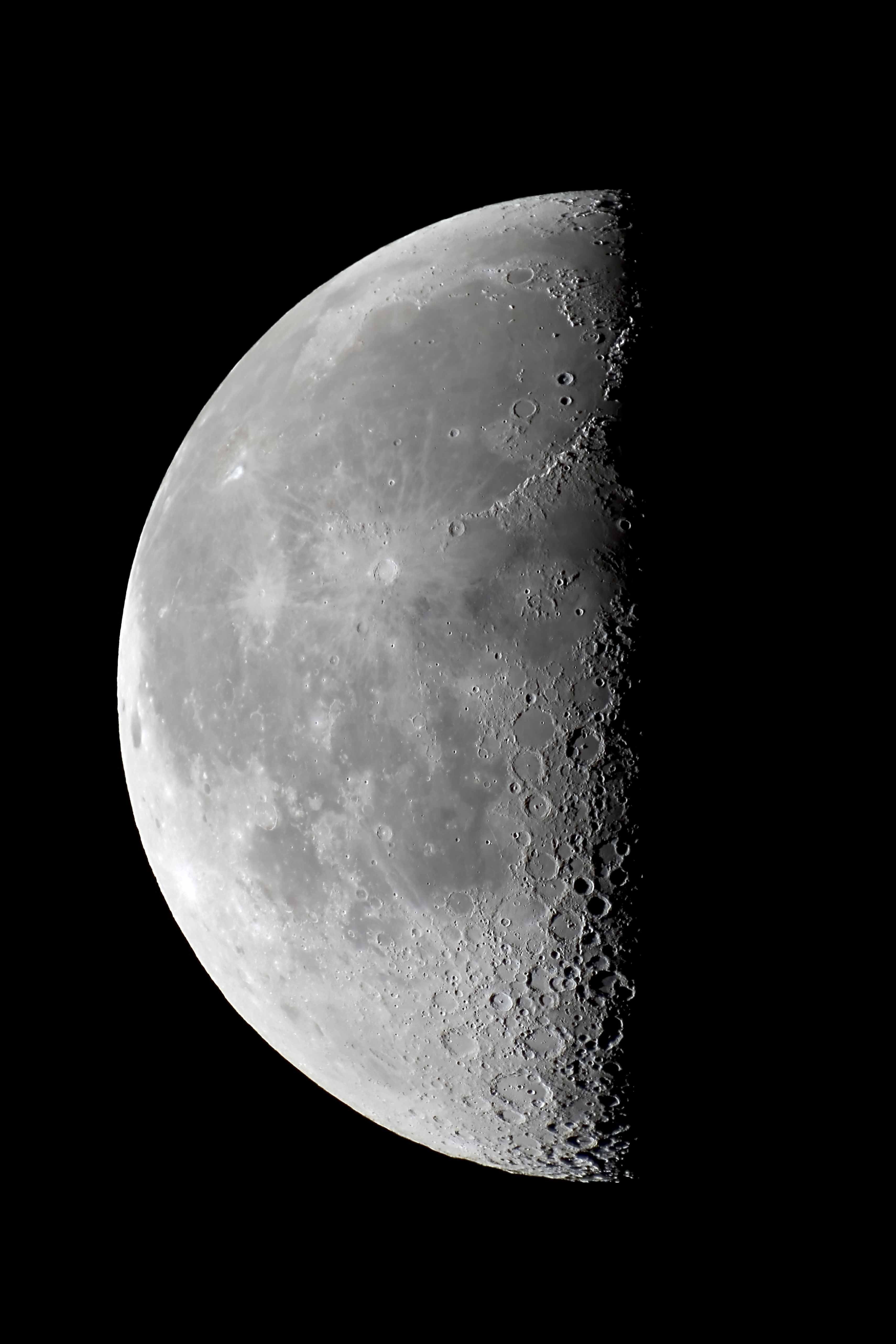 Stocktrek "Last Quarter Waning Moon" Glossy Poster
