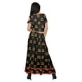 thumbnail image 4 of Moomaya Crop Top With Loose Palazzo Set For Women Printed Ethnic Clothing, 4 of 6