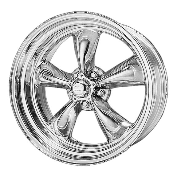 AMERICAN RACING VN505 TORQ THRUST II 17X8 5X114.3 -11ET 78.3CB POLISHED WHEEL
