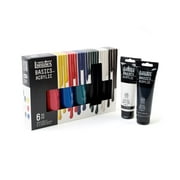 Liquitex BASICS 6-Color Acrylic Set, 4 oz.