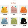 thumbnail image 2 of Soft Hats for Children Warm Autumn Winter Girls Boys Beanies Kids Caps Baby Knitted Hats GREEN S, 2 of 8