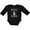 AB-Black, variant on Inktastic Chillin' with My Snowmies Sweater Style Snowman Boys or Girls Long Sleeve Baby Bodysuit