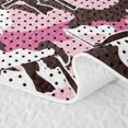 thumbnail image 5 of Feelyou Girly Pink Camo Fishing Quilt Full for Ladies, Rustic Farmhouse Full Bedspread Sets, Pink Black, 3-Piece, 5 of 7