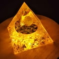 thumbnail image 1 of Piedra De Energía Pirámide de orgón natural Cristal Energía Curación Reiki Chakra Adornos (C), 1 of 3