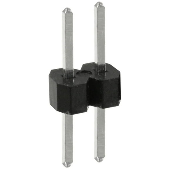 Pack of 5 PEC02SABN Connector Header Through Hole 2 position 0.100 (2.54mm) :Rohs