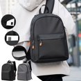 thumbnail image 4 of Mochila negra Luckky para hombres y mujeres, impermeable, ligera, informal, para viajes, clásica, básica, para la universidad, para adolescentes, niñas y niños., 4 of 8