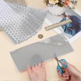 thumbnail image 3 of 10pcs Custom Fursuit Eye Mesh 11.8x4.9inch White Pvc Printable Net 0.26mm Thick Waterproof Printable Mesh For Furries Cosplay Props Fursuits Craft Mak, 3 of 5