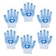 thumbnail image 3 of ColoMX 3 pares de guantes de algodón de poliéster Guantes de protección de mano de obra Guantes de protección de manos para niños, 3 of 7