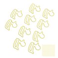thumbnail image 3 of Pinces à Papier en Métal, Légères, en Forme de Canard Jaune, pour Bureau, 3 of 8