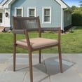thumbnail image 5 of Covers & all Olefin Square Dining Chair Cushions 3" Foam Tear and UV Resistant Outdoor chairs, 5 of 7