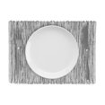 thumbnail image 3 of Fabstyles Shadows Cotton Placemats Set of 4 Machine Washable Thick Rustic Cloth Table Mats Perfect for The Kitchen, Dining, Coffee, Patio, Outdoor Tables, 3 of 3