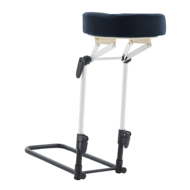 Bunblic Appui-Tête pour Lit, Berceau Professionnel Réutilisable pour Bureau SPA Lit de Beauté Gris Bleu