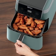 Ninja Pro 4-in-1 Air Fryer, XL 6.5-Qt Basket, 4 Functions, Air Crisp Technology, Non-stick, Crisper Plate, AF180WMSG Sage
