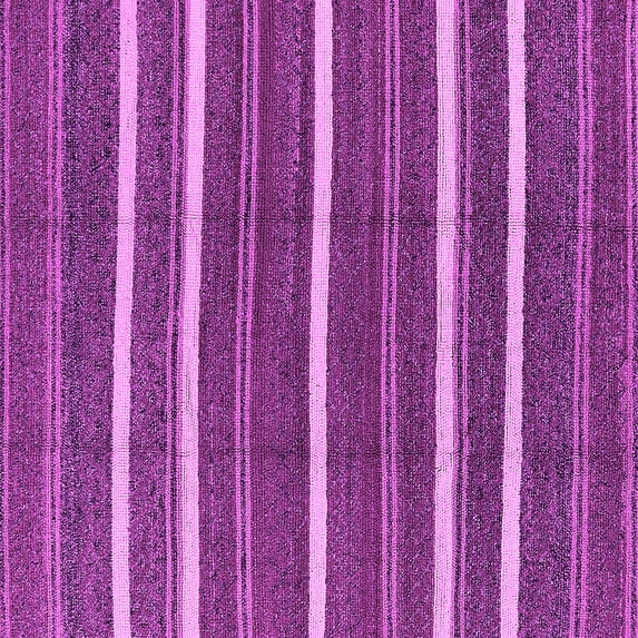 Ahgly Company Indoor Square Oriental Pink Industrial Area Rugs, 8' Square