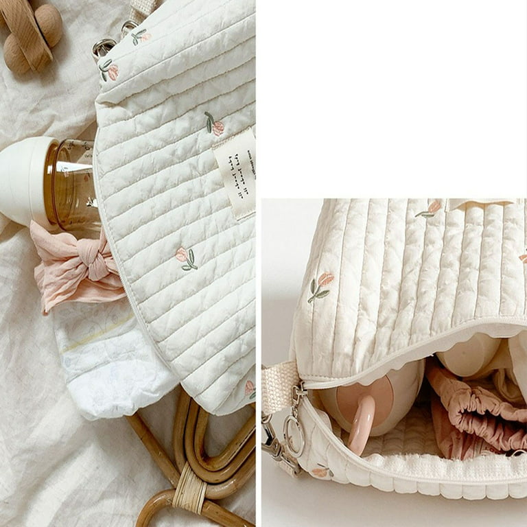 Stylish Diaper Bag Bear Mummy Bag Cotton Clutch for Baby