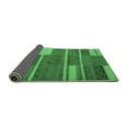 thumbnail image 2 of Ahgly Company Indoor Rectangle Abstract Emerald Green Contemporary Area Rugs, 4' x 6', 2 of 4