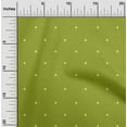 thumbnail image 2 of oneOone Polyester Spandex Light Green Fabric Polka Dot Sewing Material Print Fabric By The Yard 56 Inch Wide, 2 of 4
