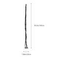 thumbnail image 2 of 4Pcs Macrame Plant Hangers Handmade Cotton Rope Hanging Plant Holder Home Decors, 2 of 8