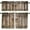 Multicolor, variant on Wooden Barn Doors Valance Curtain Wood Rustic Farm Farmhouse Country Retro Western Rod Pocket Valance Window Treatments Short Curtains for Kitchen Living Room 54x18 Inch + 27x36 Inch X 2