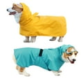thumbnail image 5 of Dog Raincoat Hooded Jacket Transparent Visor Waterproof Cape for Small Medium Large Dogs, 5 of 9