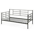thumbnail image 1 of Giantex Twin Size Metal Daybed Frame with Sturdy Metal Slat Support, Black, 1 of 8