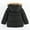 Black, variant on kpoplk Boys Lightweight Jacket,Boys Girl's Water Resistant Winter Coats Warm Lined Outwear Ski Snow Jacket with Hood(1 Y,Navy)