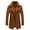 土黄色, variant on Men's Business Woolen Coat Fashion Double Collar Mid-length Woolen Jacket For Autumn/ Winter
