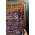 thumbnail image 2 of Ox Bay Multi Striped Recycled Materials Square 2 Piece Pillow Cover Set, 2 of 8