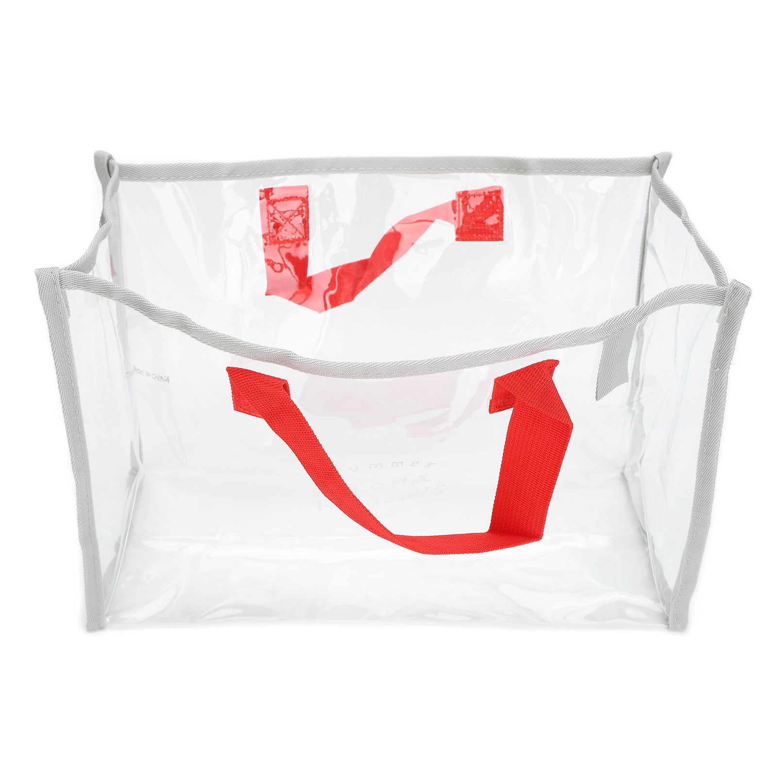 Esptrs PVC Beach Bag Summer Transparent Swimming Bag Dry And Wet ...