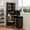 Black, variant on L-Shaped Corner Computer Desk for Home Office or Study desk, Study Modern Style Table with Drawers, Bookshelf & Hutch, 2-in-1 L-Shaped Design, Large Working Space,white
