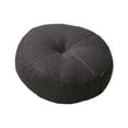 thumbnail image 3 of WLPZXP Round Floor Pillow Floor Cushion Pad Booster Seat Pad Meditation Seating Cushion Dark Gray, 3 of 8
