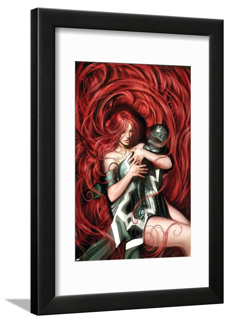 Secret Invasion Inhumans No 1 Cover Medusa Framed Print Wall Art Secret Invasion Inhumans No 1 Cover Medusa Framed Print Wall Art
