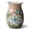 Pink Rose, variant on EFISPSS Ceramic Green decorative vaseVintage Two-Handle Vase for Flower Arrangements, Table Centerpiece