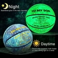 thumbnail image 4 of MILACHIC Glow in the Dark Basketball, Personalized to My Son Glowing Basketball Blue Size 7(29.5"), Indoor Outdoor Cool Basketball Gift, 4 of 5