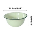thumbnail image 1 of Juego de cuencos esmaltados Ycolew, cuencos para mezclar para cocina, cuencos redondos para servir ensaladas, cuencos esmaltados, cuencos vintage para sopa, fideos, ramen, ensaladas y aperitivos., 1 of 7