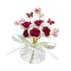 thumbnail image 5 of Adorno de rosas para salpicadero de coche, flores artificiales, regalo de inauguración de la casa Rojo, 5 of 9