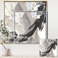 thumbnail image 3 of Designart ' Glam Painted Arcs III ' Transitional Framed Canvas, 3 of 3