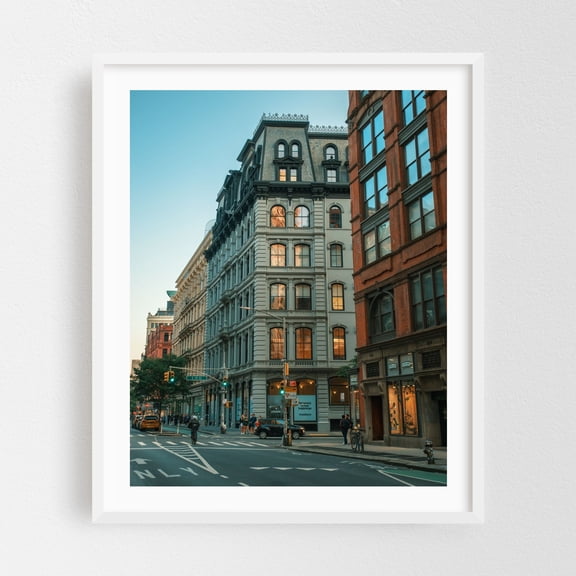 881 Broadway, Manhattan - Manhattan New York Photography White Framed Wall Art Print 30 x 40 inches